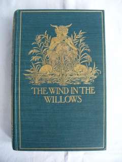 GRAHAME WIND IN THE WILLOWS 1ST + 1ST ISSUE DUSTJACKET  