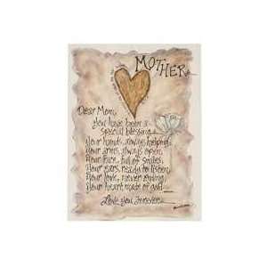  Rhonda Kullberg Wall Plaque   Mother, You are the Heart 