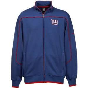  New York Giants Comeback Track Jacket: Sports & Outdoors