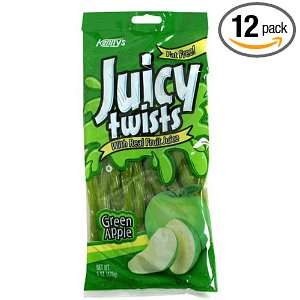 Juicy Twists Green Apple, 6 Ounce (Pack: Grocery & Gourmet Food