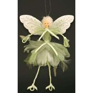  Green Eco feather air Fairy 6 Ornament: Everything Else