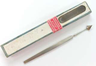 WW2 GERMAN MEDICAL SURGICAL SCALPEL AESCULAP #625 BOX  