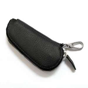   Genuine Leather Keychain Car Key Wallet Case Holder