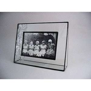   etched glass free standing 4x6 picture frame J. Devlin Glass Art: Home