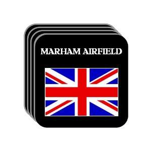  UK, England   MARHAM AIRFIELD Set of 4 Mini Mousepad 