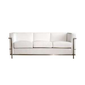  Modern Furniture  White Le Corbusier Petite Sofa