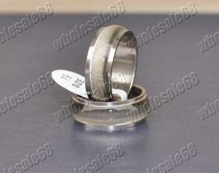 Wholesale 50pcs cat eye gemstone stainless steel rings  