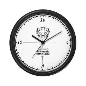  Natures Harmonic Time Cube Clock Wall Clock by CafePress 