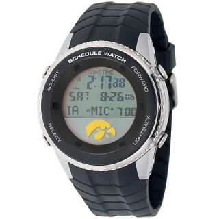 University of Iowa Hawkeyes Mens Schedule Wrist Watch  