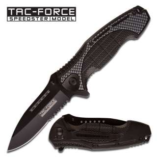 Inch Closed Carbon Fiber Inlay Spring Pocket Knife Assisted 