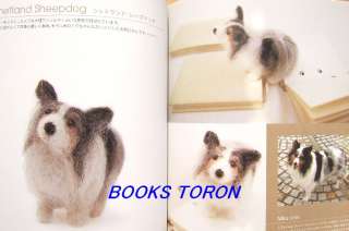   Dog   Handmade Felt Small Dog/Japanese Craft Pattern Book/722  