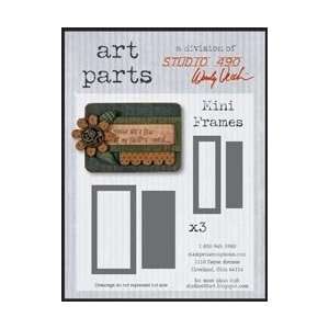  Stampers Anonymous Wendy Vecchi Chipboard Art Parts 12/Pkg 
