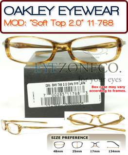 EyezoneCo] OAKLEY RX Frames Soft Top 2.0/ Cork 11 768  