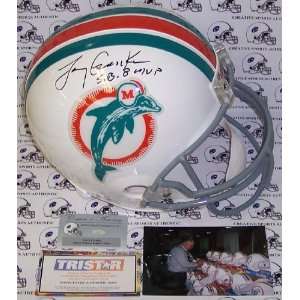  Autographed Larry Csonka Helmet   Full Size Riddell wSB 8 