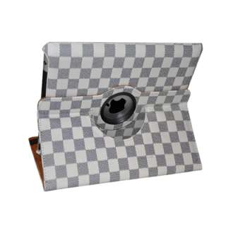 iPad 2 Case Stylish 360° Rotating Magnetic Leather Smart Cover With 
