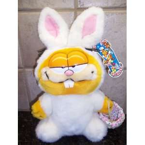  Vintage GARFIELD THE CAT EASTER BUNNY 12 PLUSH (NEW WITH 
