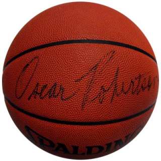 Oscar Robertson Autographed Signed Official Spalding Basketball PSA 