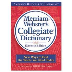  Merriam Webster 9   Collegiate Dictionary, 11th Edition 