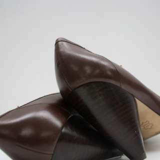 VINCE CAMUTO Brown Leather Heels 8B  