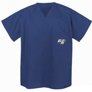  Georgia Southern University Scrub Shirt Sm: Sports 