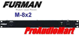 Furman M 8X2 Power Conditioner New 654061028307  