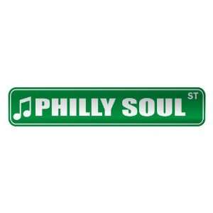   PHILLY SOUL ST  STREET SIGN MUSIC