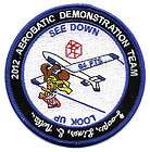 usaf patch 94th fts 2012 aerobatic demonstration team expedited 