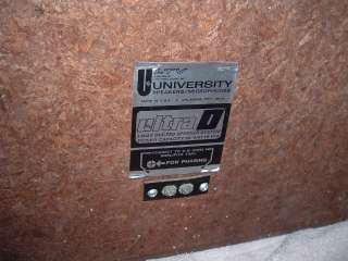 Vintage Pair University Sound Ultra 1 3 Way Speakers  