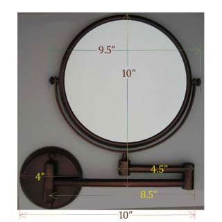New Round Wall Mount Magnifying Mirror Compare at $90  