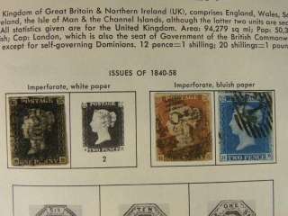 Great Britain Album Collection With #1 Penny BLack Pages to 2005 K560 