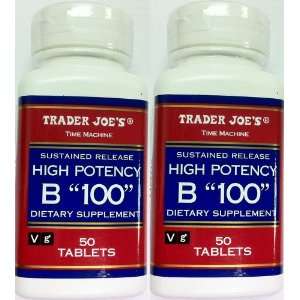 Trader Joes Sustained Release High Potency B 100
