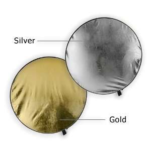  Fotodiox 32 Silver/Gold Reflector Pro, Premium Grade 