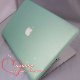 in1! 10 Colors Rubberized Frosted Hard Case Cover Bag for Macbook 