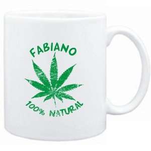  Mug White  Fabiano 100% Natural  Male Names: Sports 