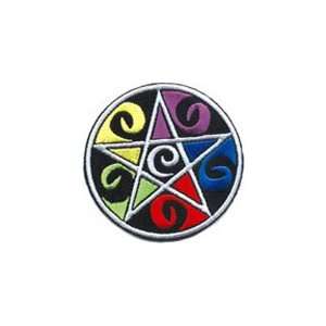  Elements Fire Water Wind Earth Pentagram Patch: Everything 