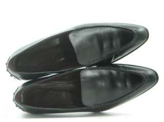   driving loafers are in a modified western style with raised vamp seams
