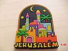3D JERUSALEM Fridge Magnet HOLY LAND Souvenir ISRAEL  
