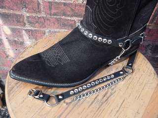 WESTERN BOOTS BOOT CHAINS LADIES CRYSTAL RHINESTONES NP  