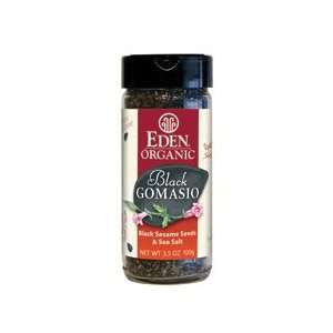 Eden Foods Organic Black Gomasio Sesame Salt 3.5 oz. (Pack of 12 