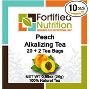  Alkalizing Tea (Peach Flavor): Health & Personal Care