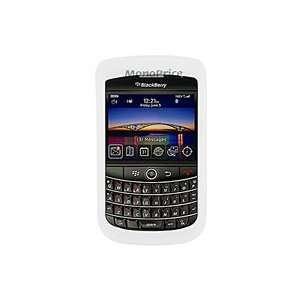   Branded Silicone Case for Blackberry Tour 9630   White: Electronics