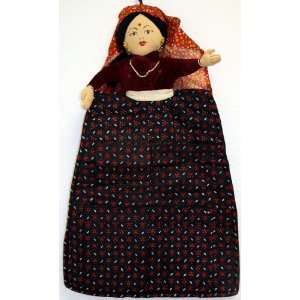 Ethnic Doll   Nepali Culture in Gurung Doll from Nepal   Wall hanger 