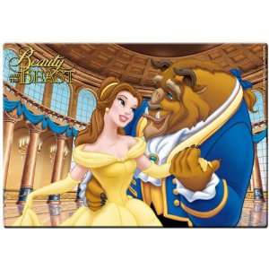 Walt Disneys Beauty and the Beast 11x8 Glass Cutting Board Princess 