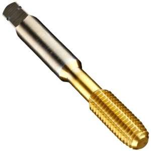 Dormer E009 Powdered Metal Thread Forming Tap, TiN Coated, Round Shank 