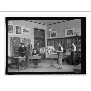   Print (M) Anacostia High School, [Washington, D.C.], 1939, art class
