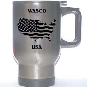  US Flag   Wasco, California (CA) Stainless Steel Mug 