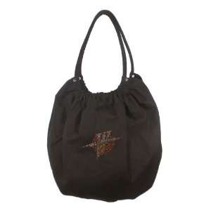   Warriors Canvas Tote Bag with Crystal Team Logo