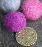 LOTS MORE SMALL FELT BALLS FOR SALE IN MY STORE PLUS LARGER ONES FOR 