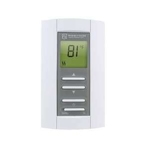 WarmlyYours Dual Voltage Thermostat TH114 AF GA White 
