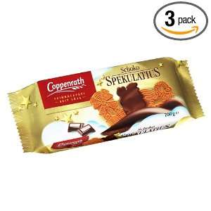 Coppenrath Spekulatius with Chocolate, 7 Ounce Boxes (Pack of 3 